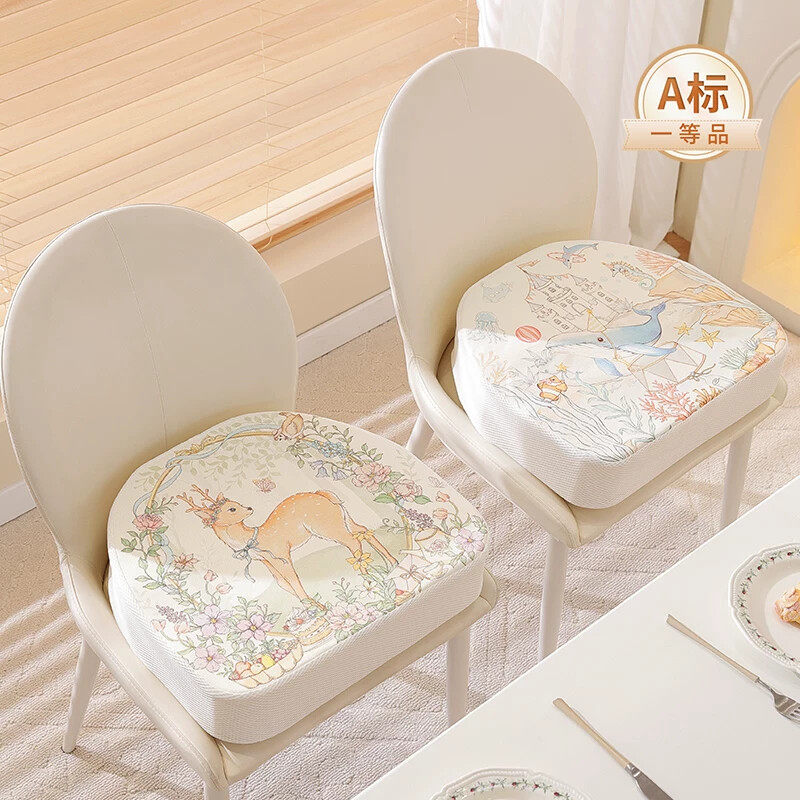 儿童座椅增高垫马蹄形椅垫宝宝吃饭餐椅椅子加厚加高坐垫透气屁垫