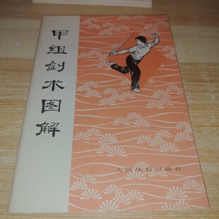 正版旧书 甲组剑术图解 中华人民共和国体育运动委员会运动司 编 人民体育出版社 1962-11