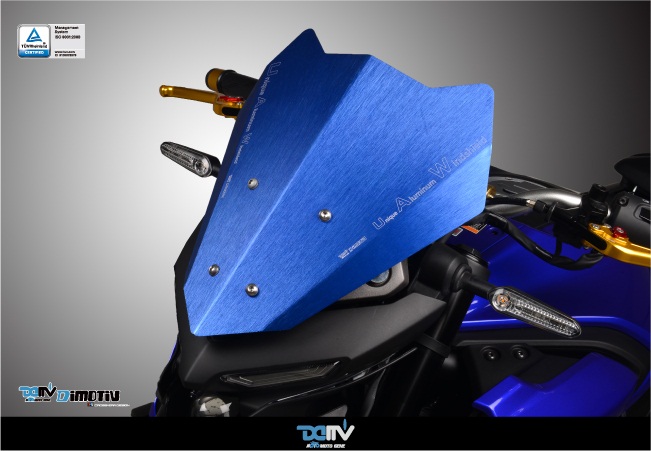 德国 DIMOTIV 适用YAMAHA雅马哈 MT 03 铝合金加高风挡风镜 DMV