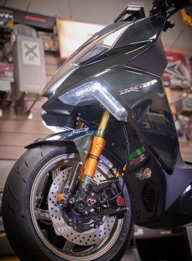 GARUDA加路达 适用DRG158 NMAX155 改装前后刹车油管金属刹车钢喉