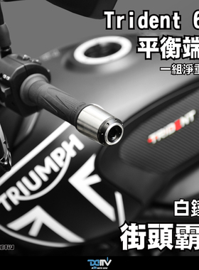 德国 DIMOTIV Triumph 凯旋 Trident 660 白铁款平衡端子堵头 DMV