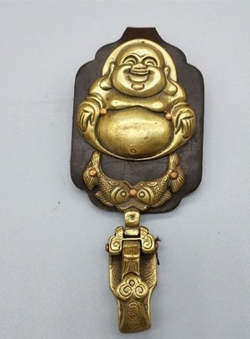 速发黄款腰挂扣勒新铜弥扣佛镶嵌腰饰