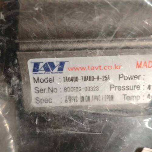 TAVT气动阀门 型号TA0400-70AU0-A-25A