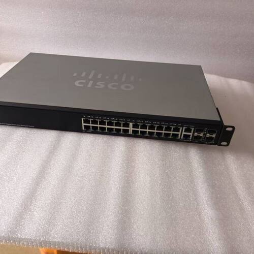 Cisco/ SG500-28  24口千兆+4光口 三