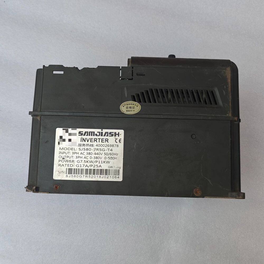 上海三佳变频器SJ580-7R5G-T4 380V、7.5K图片