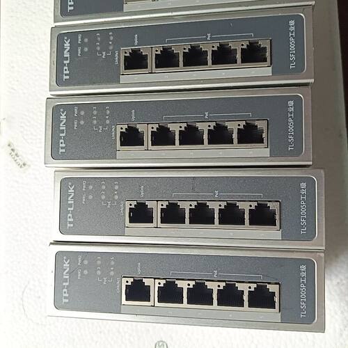 拆机TP-LINK交换机 TL-SF1005P工业级 成