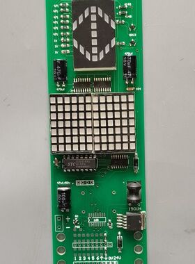 SLF404.pcb楼层显示板 SPVF楼层显示改造超薄