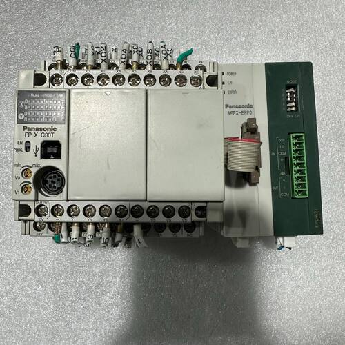 plc afpx-c30t fp0-a21-f 拆机