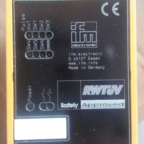 Ifm易福门安全传感器估算单元RWTUV G15002