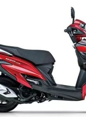 适用豪爵USR125踏板蓝色补漆笔刮剐蹭划痕修复灰色自喷漆防锈漆