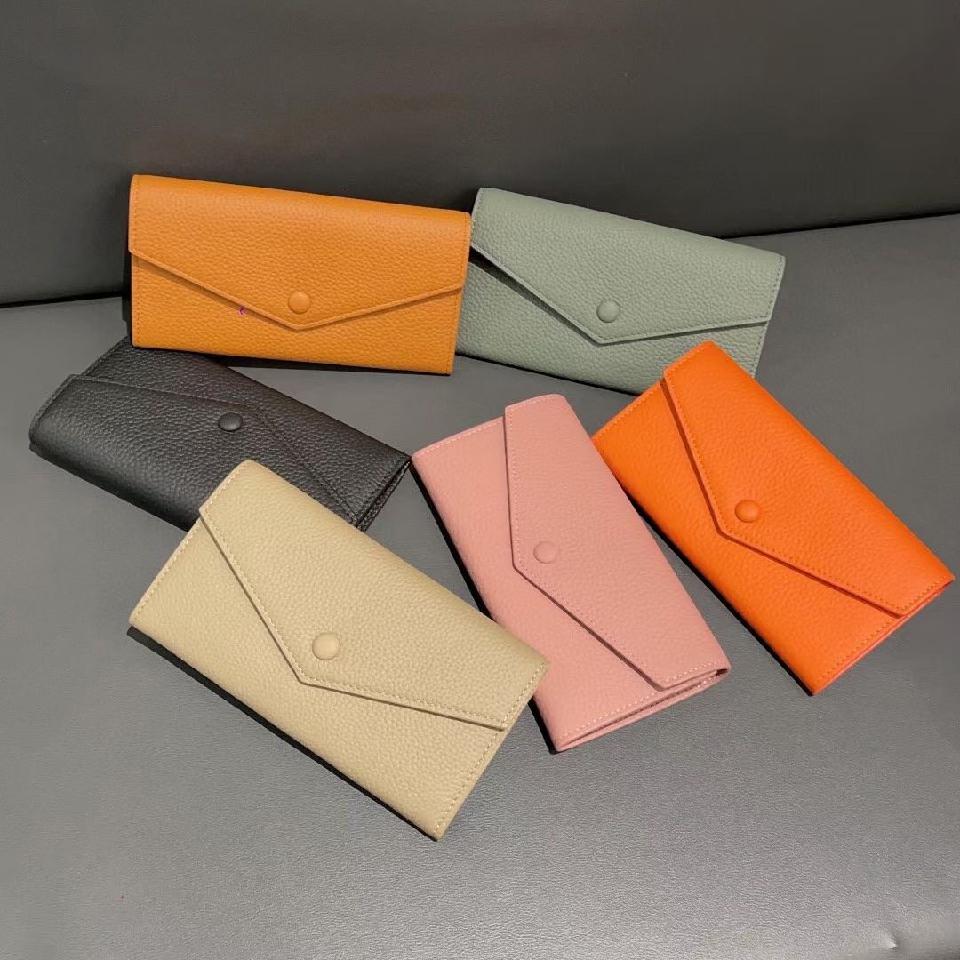 真皮钱包女士长款2025新款薄款手拿包简约大容量软皮长夹头层牛皮