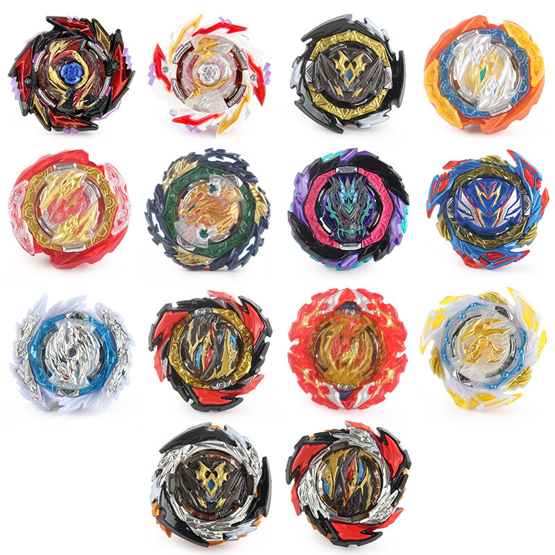 厂家供货 20款跨境爆裂陀螺玩具db系列合金战斗陀螺玩具opp袋散装