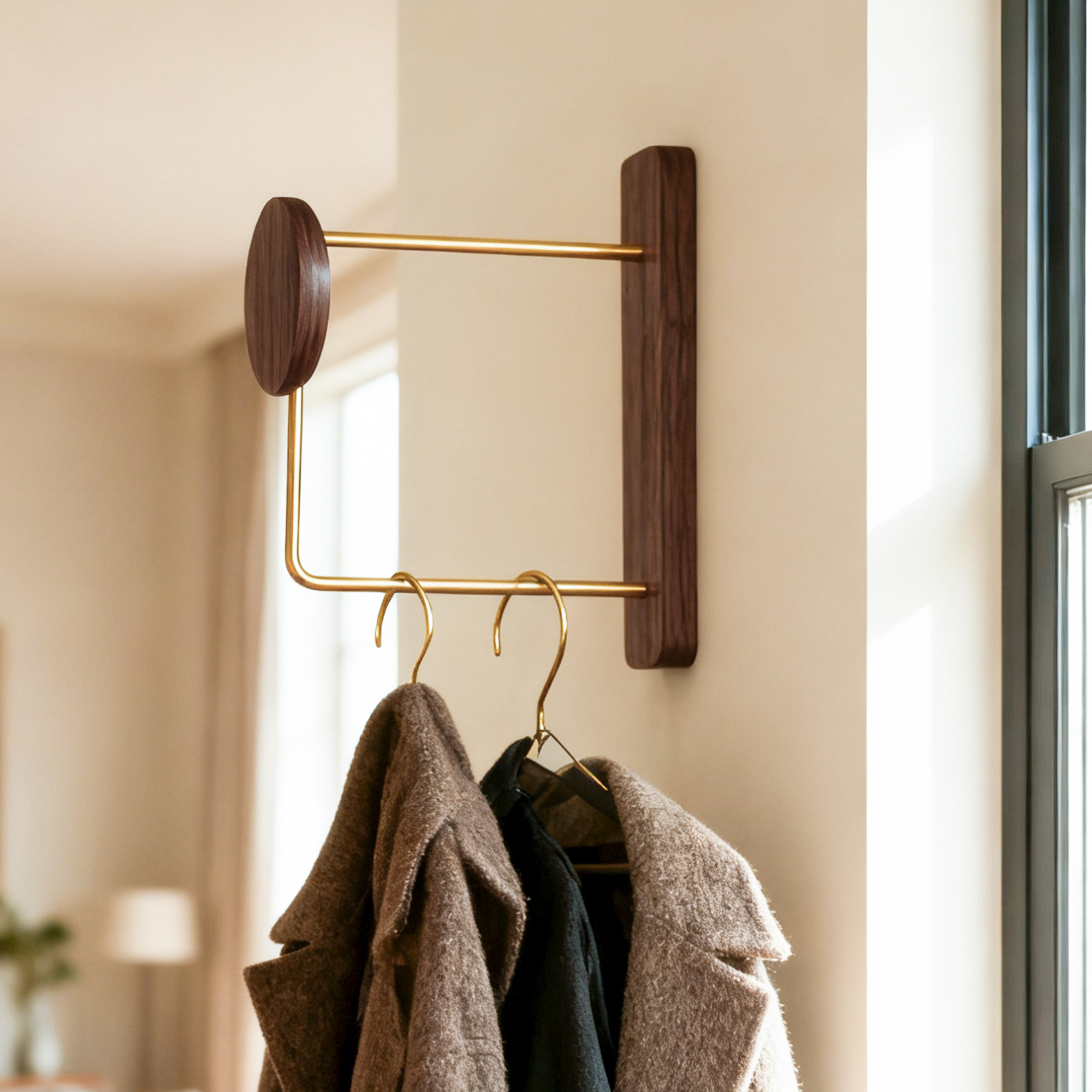 衣架收纳神器阳台专用置物架