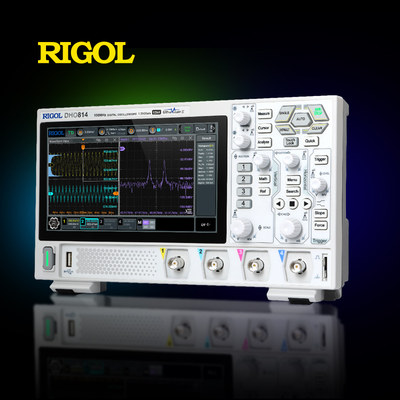 精电便携式数字示波器DHO802/DHO804/DHO812/DHO814高分辨率