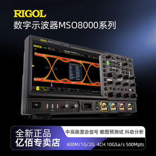 10G采样眼图预测试抖动分析