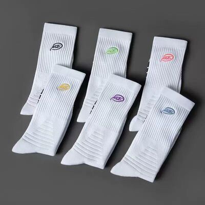 美式高筒篮球袜加厚毛巾底