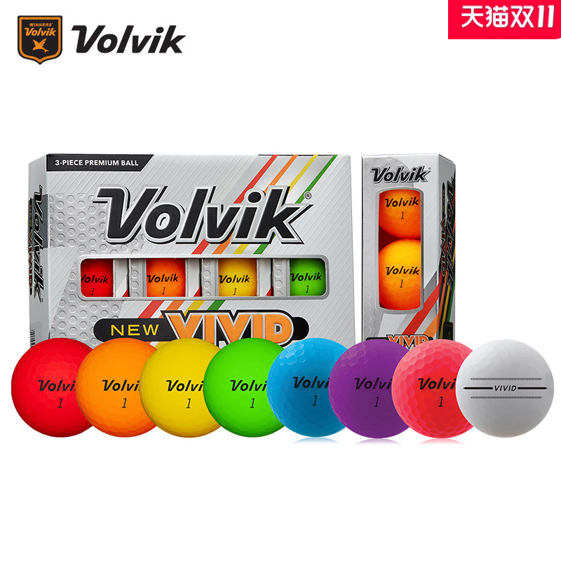 volvik沃维克new哑光高尔夫球