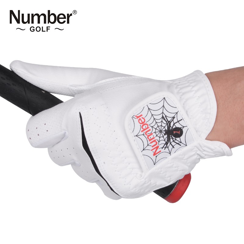 number男子高尔夫手套个性左手