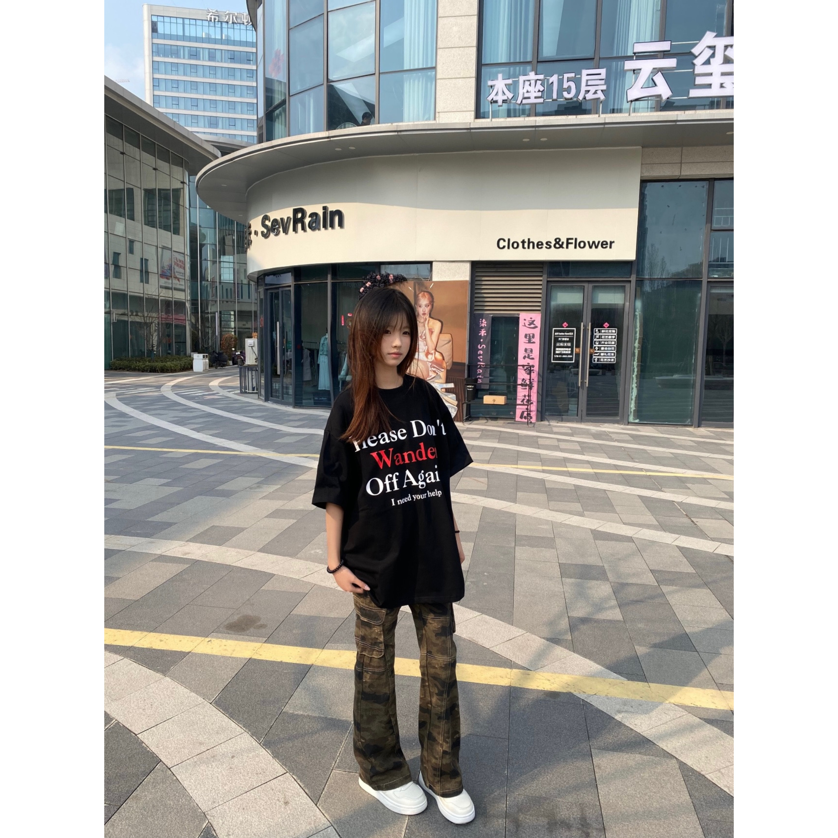 国潮牌夏季美式高街宽松字母印花纯棉短袖t恤女半袖情侣黑色上衣