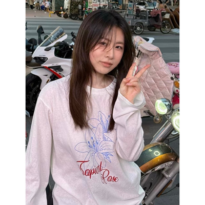 白色防晒罩衫女夏季薄款长袖t恤