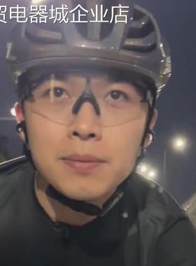 户外运动夜晚骑行护目眼镜男女连体防风沙蚊虫爬山跑步自行车墨镜