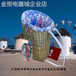 背篓背小孩子的双肩背娃娃婴儿童贵州四川神器竹编筐娃娃幼背篼