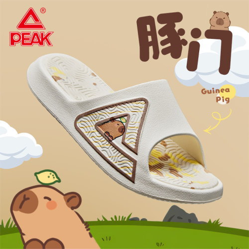 匹克态极男款防滑软底舒适一字拖