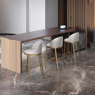 吧台椅凳子高脚凳中岛台现代简约轻奢北欧欧式 吧凳子772 设计师款