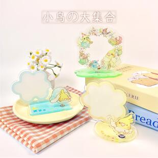 游鸟屋小鹦鹉桌面亚克力讯息板玄凤牡丹和尚凯克虎皮小太阳周边