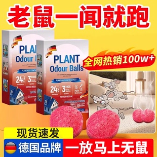 丸子药抓灭捕鼠室内家用神器一锅端 德国驱鼠老鼠特驱赶效2025新款