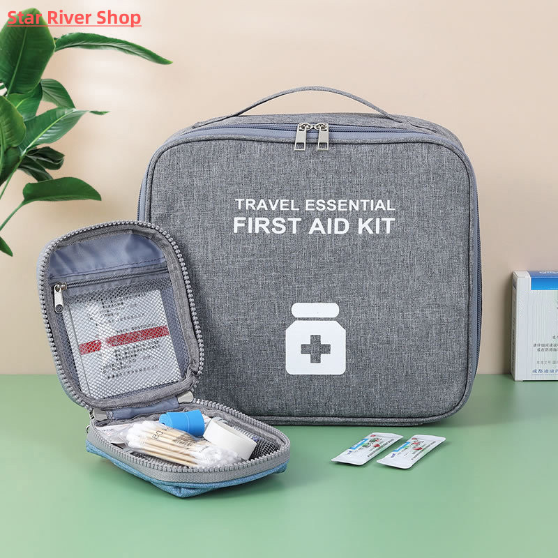 Mini Portable Medicine Storage Bag Travel First Aid Kit Medi