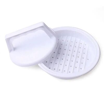 1pc Hamburger Press Stuffed Burger Press Plastic Meat Grill