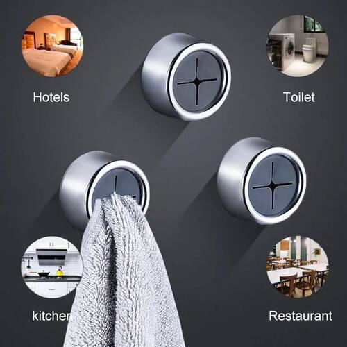 3PCS Non Punching Dishwashing Cloth Storage Clip Dishcloth C