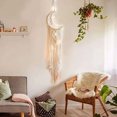 96cm Bohemian Chic Macrame Wall Hanging Tapestry Room Decor
