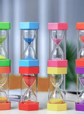 5/10/30 Minute Hourglass Sand Timer Colorful Hour Glass Sand