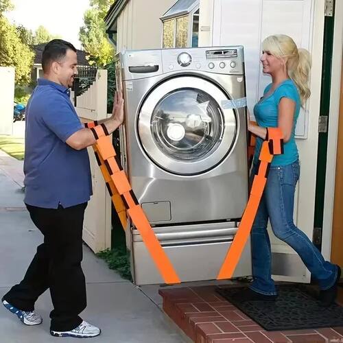 Reusable Durable Furniture Electrical Handling Straps Labor-