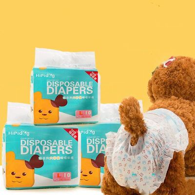 10/12PCS/pack Super Absorption Physiological Pants Dog Diape