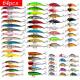 Lure Floating Set Bait Fishing Minnow Hard Mini Swin