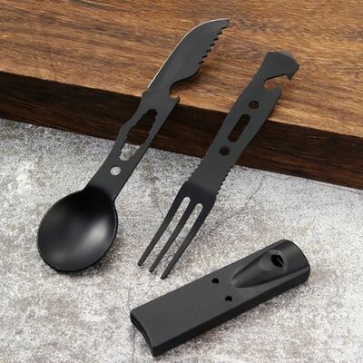 Outdoor Set Multi functional Camping Knives Camping Tablewar