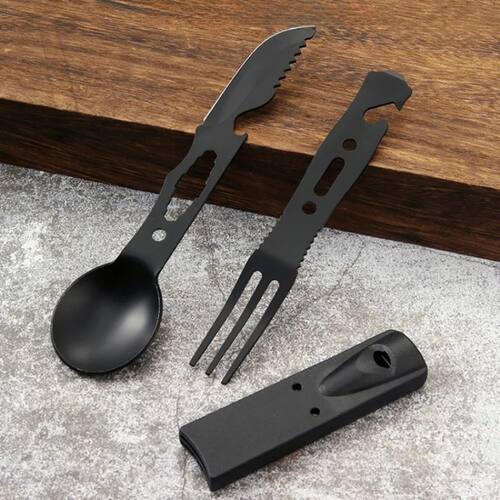 Outdoor Set Multi functional Camping Knives Camping Tablewar