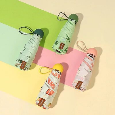 Six Bones Capsule Fruit Vinyl Clear Folding Pocket UV Protec