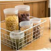food bean plastic container kitchen can storage box bottle