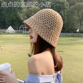 2022年短发 2021网红时尚 渔夫帽锁骨发假发帽子一体女夏季 夏天新款