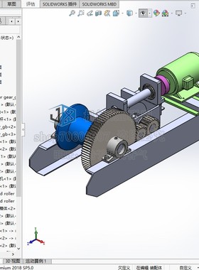 JH-14型矿用回柱绞车设计含CAD图+说明书+SolidWorks三维模型
