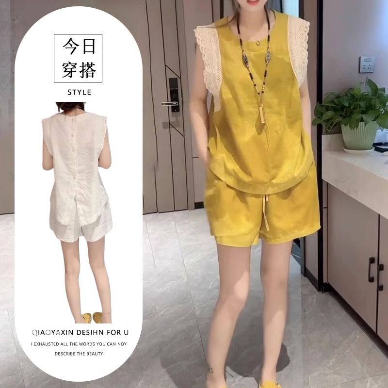 法式气质薄款蕾丝拼接显