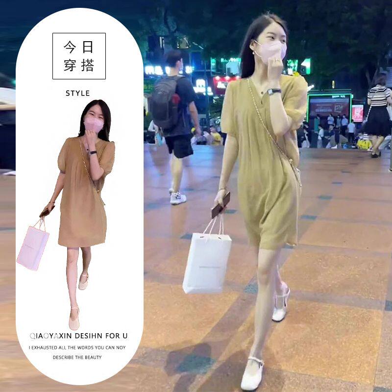 绝美洋气连衣裙女夏季法