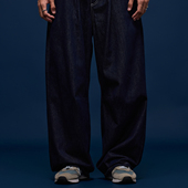 BananaClub 复古原牛色宽松直筒廓形牛仔长裤 Rwa Denim