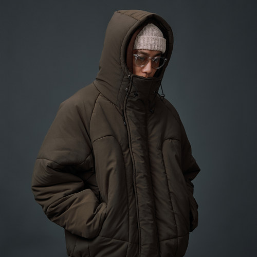 BananaClub廓形结构羽绒棉服