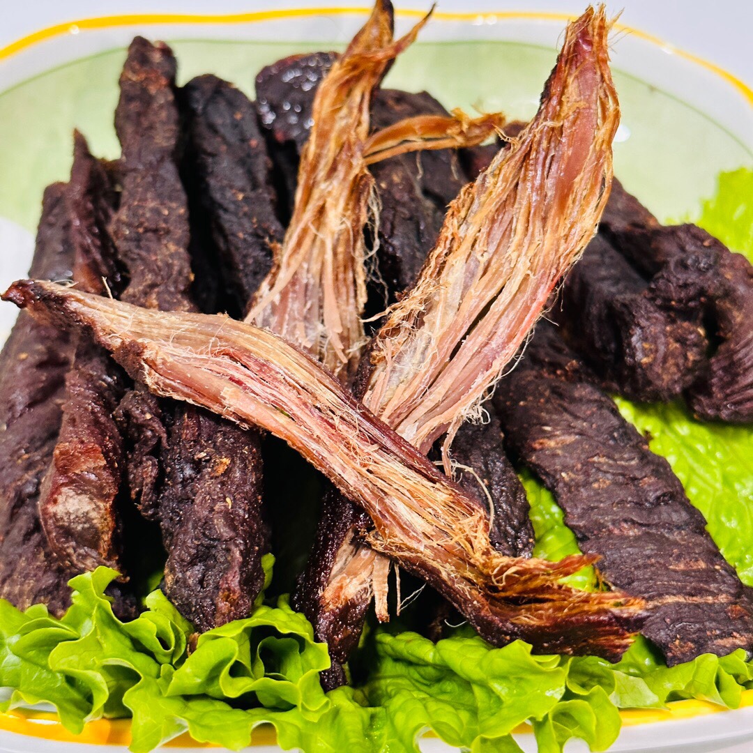 内蒙古呼伦贝尔特产清真碳烤牛肉干清真零食纯正黄膘牛肉鲜肉现烤