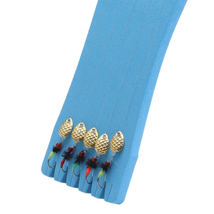 绑好不伤线瓜子亮片套装飞蝇钩助投器远投微物路亚假鱼饵白条马口